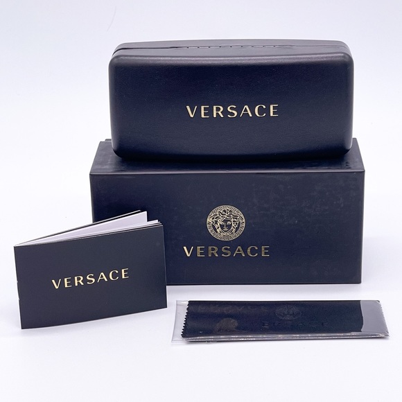 NEW VE2258 1002/7J UNISEX VERSACE SHIELD SUNGLASSES MOD 2258 10027J EYEWEAR - Picture 14 of 14